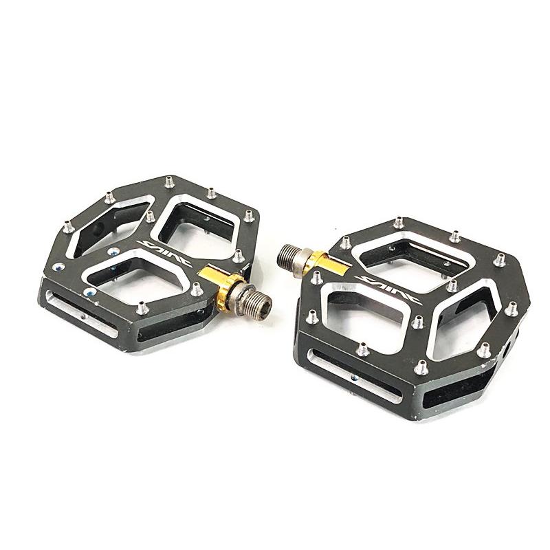 美品!! シマノ SAINT フラットペダル / PD-M828 セイント シマノ SHIMANO セイント SAINT PD-M828 フラットペダル 〇