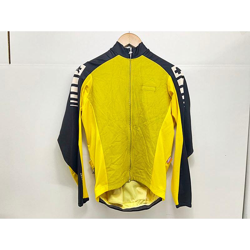 アソス ASSOS 長袖サイクルジャージ Mサイズ イエロー【値下げ 