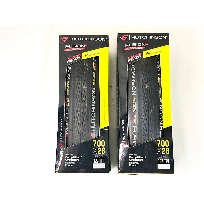 未使用品 ハッチンソン HUTCHINSON フュージョン 5 オールシーズン 2本