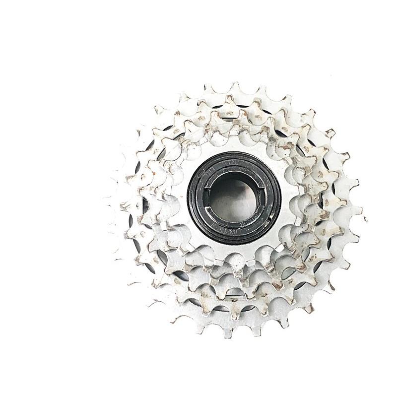 SUNTOUR 6sボスフリーカセット14-16-18-21-24-28T シマノ（SHIMANO） MF-TZ500ボスフリー カセットスプロケット 6S 14