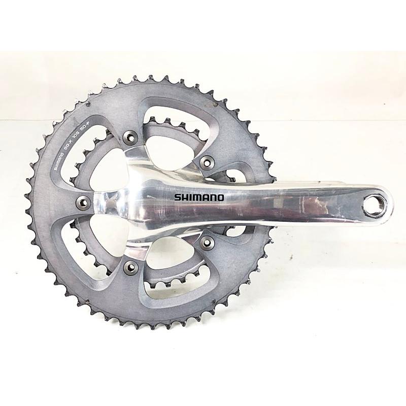 シマノ（SHIMANO） 訳アリ SHIMANO 10Sクランク FC-R700 50-34T/170mm クランクセット 〇【値下げ ...
