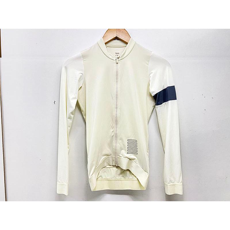 (美品)Rapha ラファプロチームロングスリーブジャージM ラファ Rapha プロチームロングスリーブトレーニングジャージ PRO TEAM