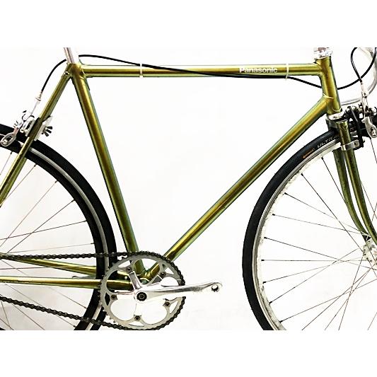 お見舞い パナソニック Panasonic NJS刻印 玉虫色 競輪 クロモリ