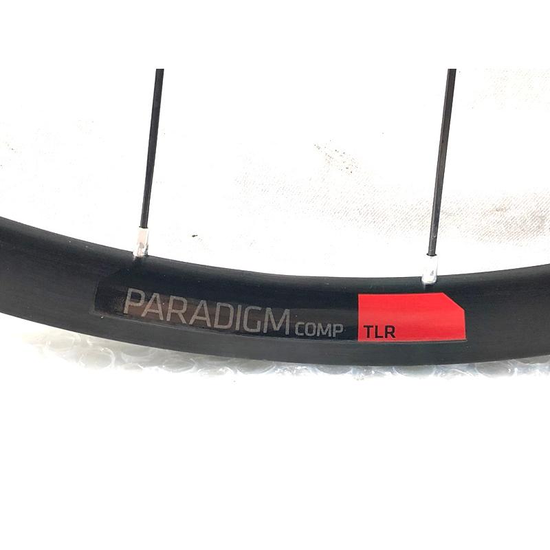 【美品】BONTRAGER PARADIGM COMP DISC 42Cタイヤ付 ボントレガー Paradigm Comp TLR ディスク ロード ホイール