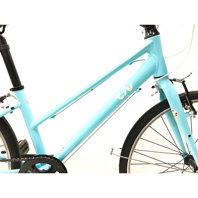 美品　GIANT Liv ALIGHT24 水色　アルミ　7段変速 クロスバイク Liv Cycling [ALIGHT 24]