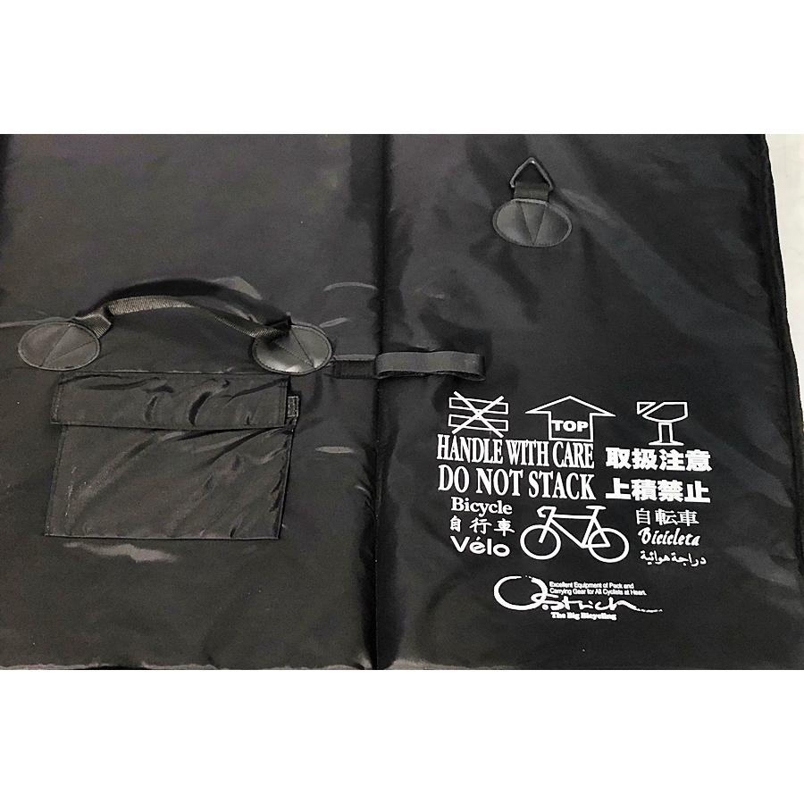 オーストリッチ OSTRICH OS-500 ソフトケース 輪行バッグ 高さ