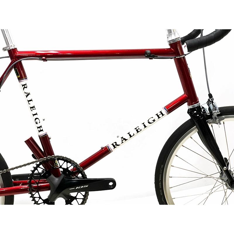 Raleigh ミニベロ 自転車 レッド