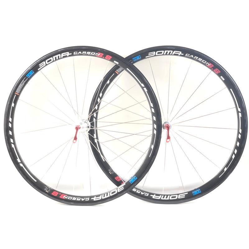 値下げ bomaカーボンホイール th-13w 訳アリ ボーマ BOMA TH-13W ホイールセット シマノフリー11速