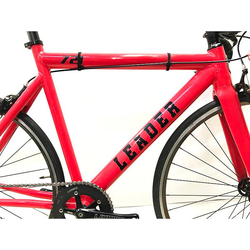 リーダーバイク LEADER BIKES 721TR  2019年モデル シングルスピード ピストバイク Lサイズ レッド｜cycleparadisestore｜02