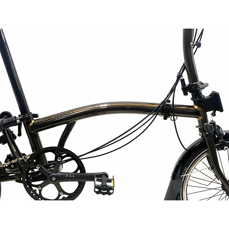 BROMPTON - 2018ブロンプトンS6L最上位訳有り　ブラックエディション Brompton 18年モデル！ブロンプトン ブラックエディション 登場