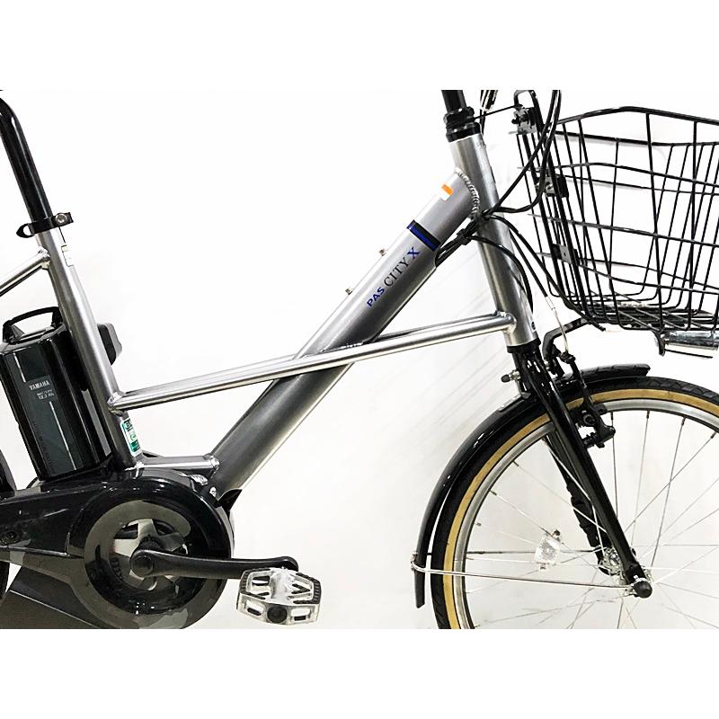ヤマハ PAS City-x 20インチ シルバー12.3AH
