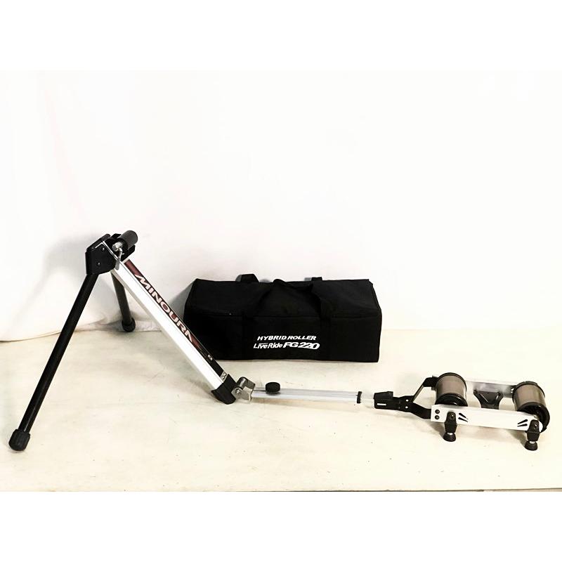 訳アリ ミノウラ MINOURA HYBRID ROLLER FG220 ローラー台 携帯式固定