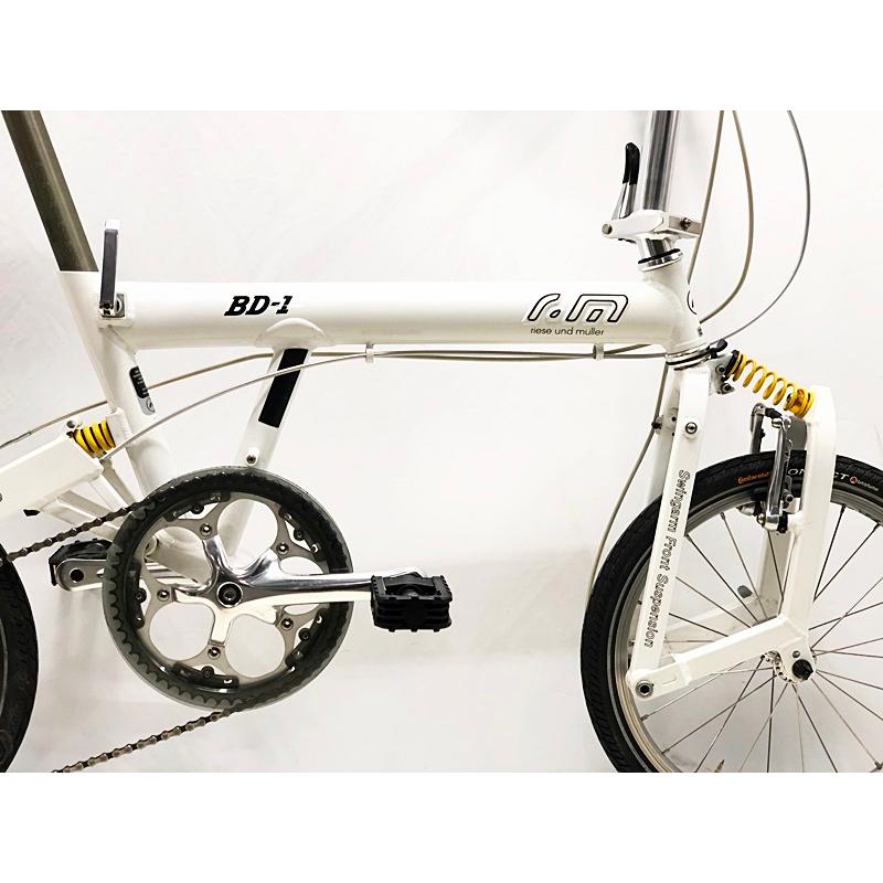 rm BD-1 折りたたみ自転車 ホワイト 小径車