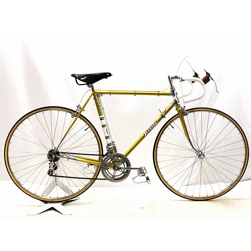 ヴィンテージクロモリロードバイク イエロー フジ