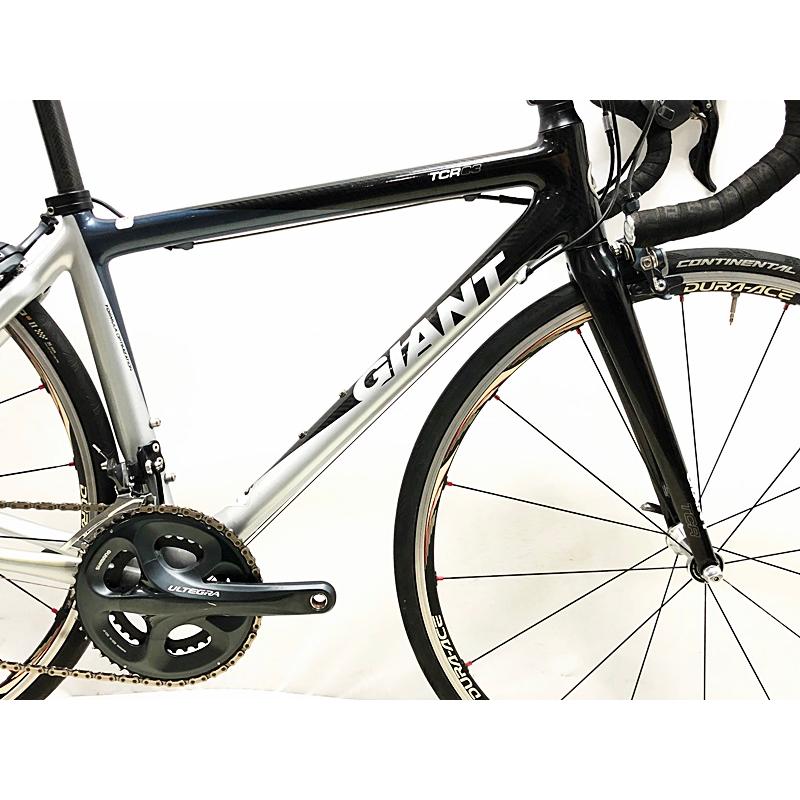 ジャイアント GIANT TCR COMPOSITE 3 ULTEGRA 2007年モデル カーボンロードバイク 430(XS)サイズ  ブラック/シルバー/ブルー