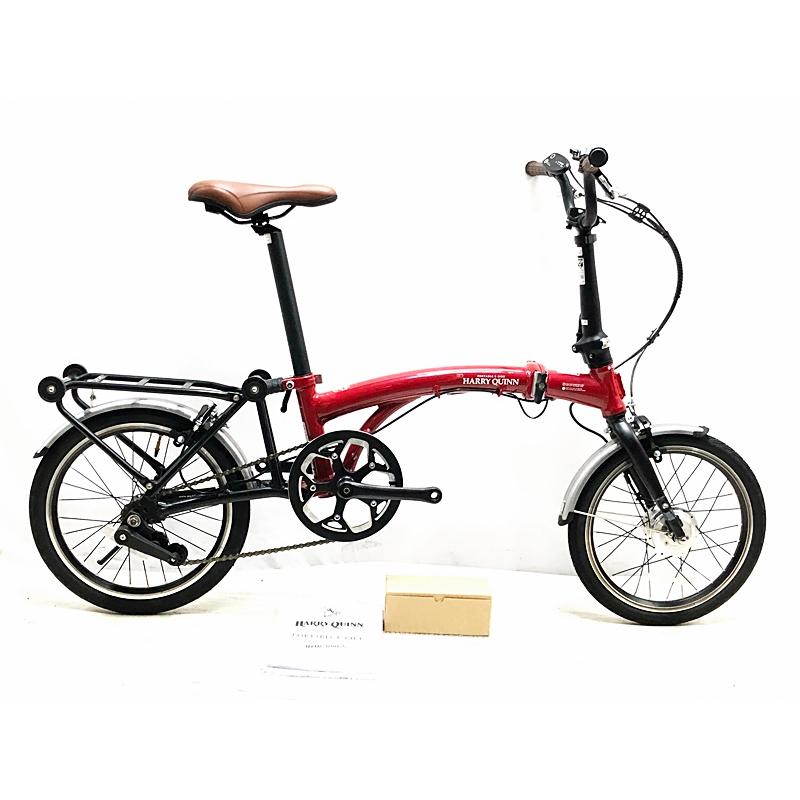 美品 ハリークインHARRY QUINNポータブル PORTABLE AL-FDB160E E-BIKE 