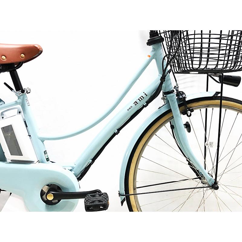 YAMAHA PAS Ami 電動アシスト自転車 水色 26インチ