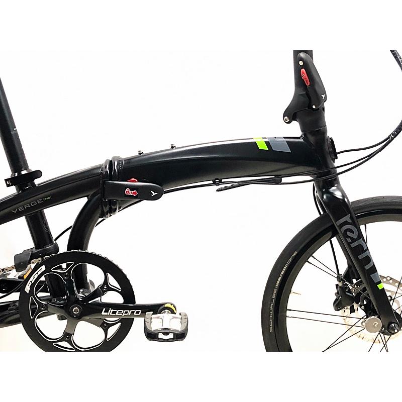 h＿hik　tern verge P10 20インチ　ブラック 美品 tern ターン 自転車 折り畳み Verge P10 20インチ | おしゃれな