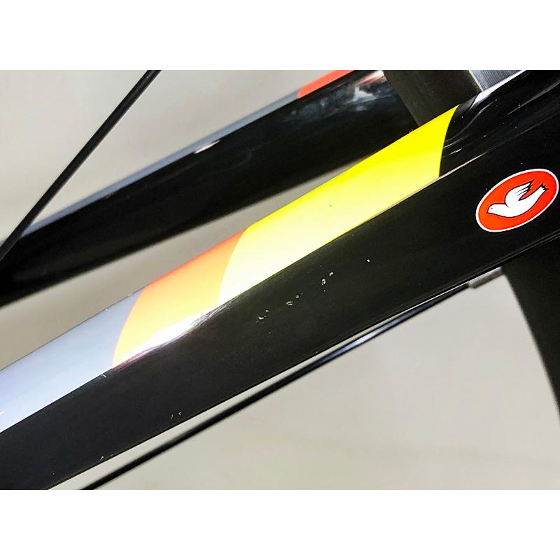 チネリ CINELLI スーパースター SUPERSTAR 105 2018年 カーボンロードバイク 48サイズ ブラック｜cycleparadisestore｜09