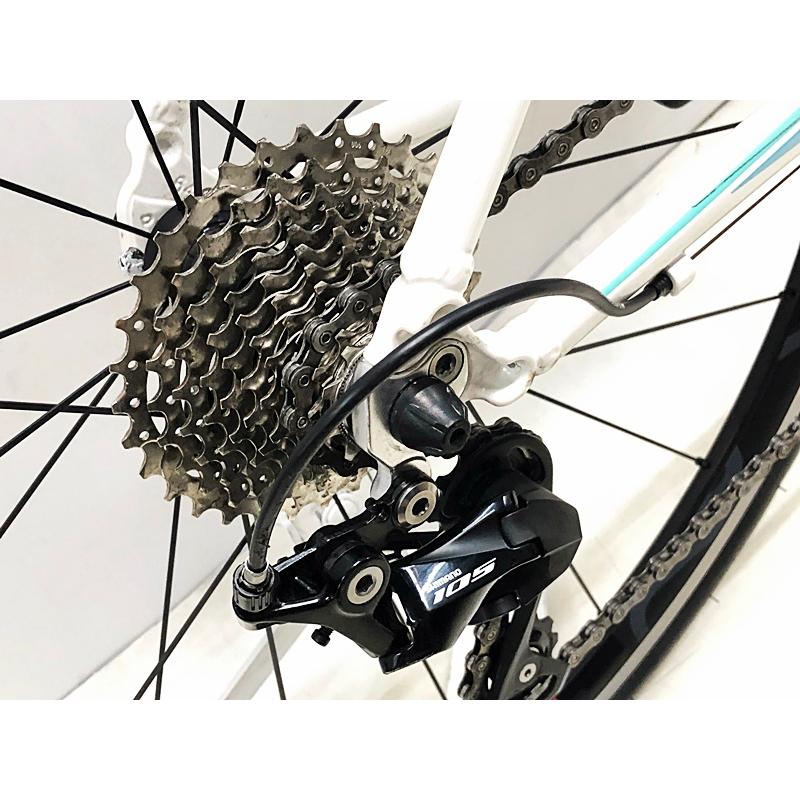 ビアンキ BIANCHI ビア ニローネ 7 VIA NIRONE 7 カスタム 105 ULTEGRA MIX 2020年 ロードバイク 41サイズ ホワイト【値下げ】｜cycleparadisestore｜05