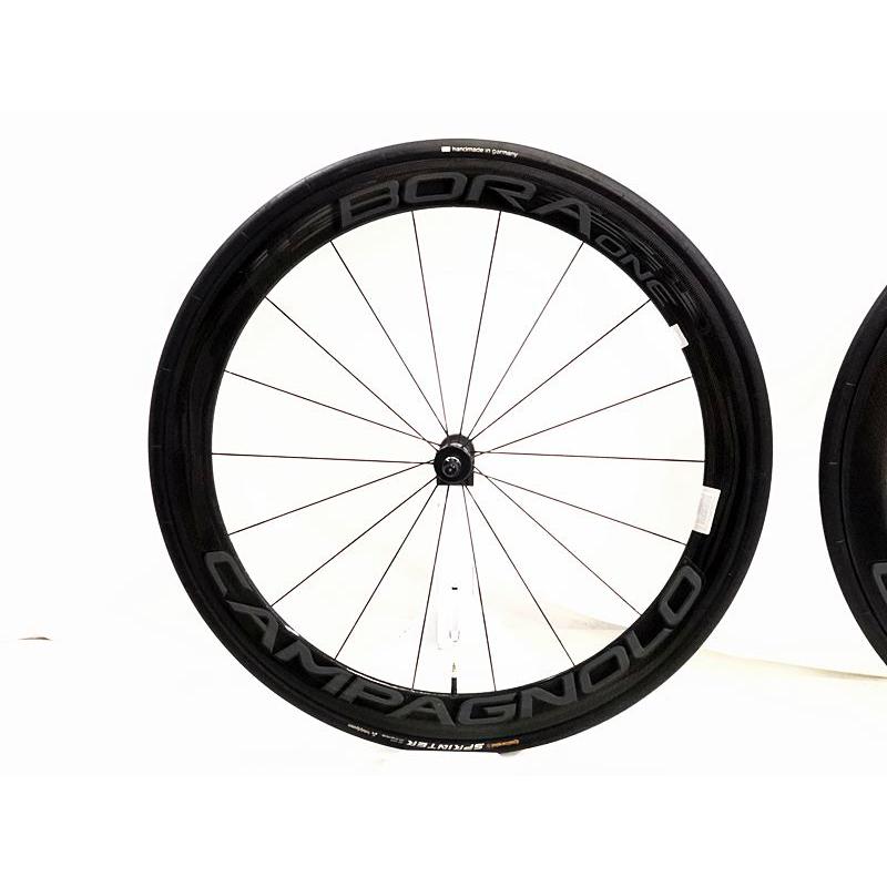 カンパニョーロ ボーラワン チューブラー シマノフリー（10s）美品 カンパニョーロ Campagnolo ボーラワン BORA ONE 50 シマノ10s