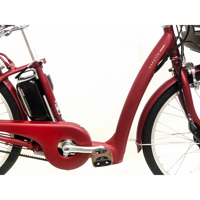 ブリヂストン 電動アシスト自転車 ラクット レッド24インチ RK4B42 ブリヂストン 電動アシスト自転車 ラクット レッド24インチ RK4B42