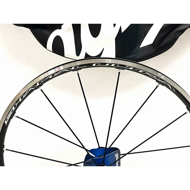 未走行品 カンパニョーロ CAMPAGNOLO シャマル ウルトラ SHAMAL ULTRA C17 ホイールセット カンパフリー 11速 リムブレーキ アルミ【値下げ】｜cycleparadisestore｜09