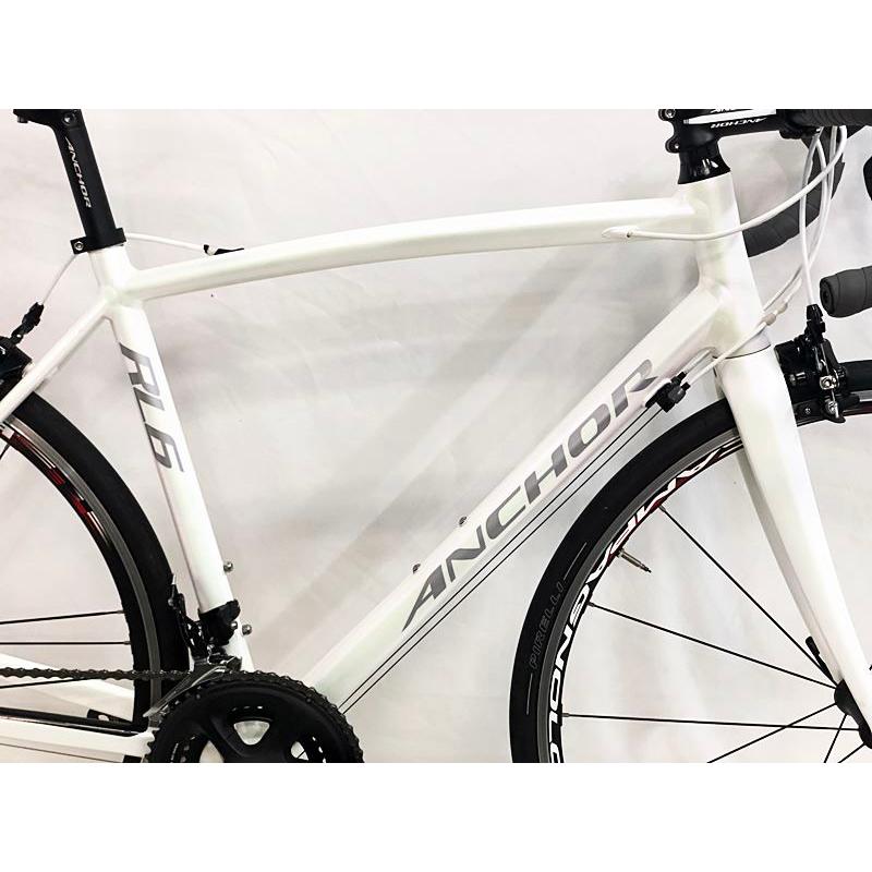 アンカー ANCHOR RL6 EQUIPE 105 5800 2017年 ロードバイク 510サイズ ホワイト【値下げ】｜cycleparadisestore｜02