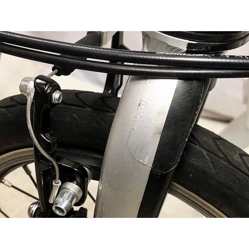 美品 ダホン DAHON ケースリー K3 2021年1月購入車体 フォールディングバイク 折り畳み自転車 14インチ シルバー/ブラック｜cycleparadisestore｜09