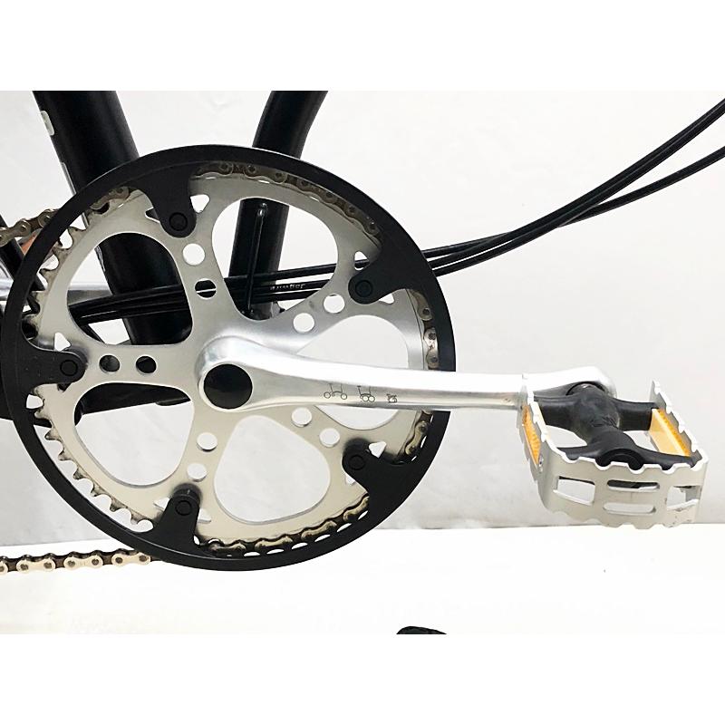 ブロンプトン BROMPTON M6R 2011年 フォールディングバイク 折り畳み自転車 16インチ ブラック｜cycleparadisestore｜03