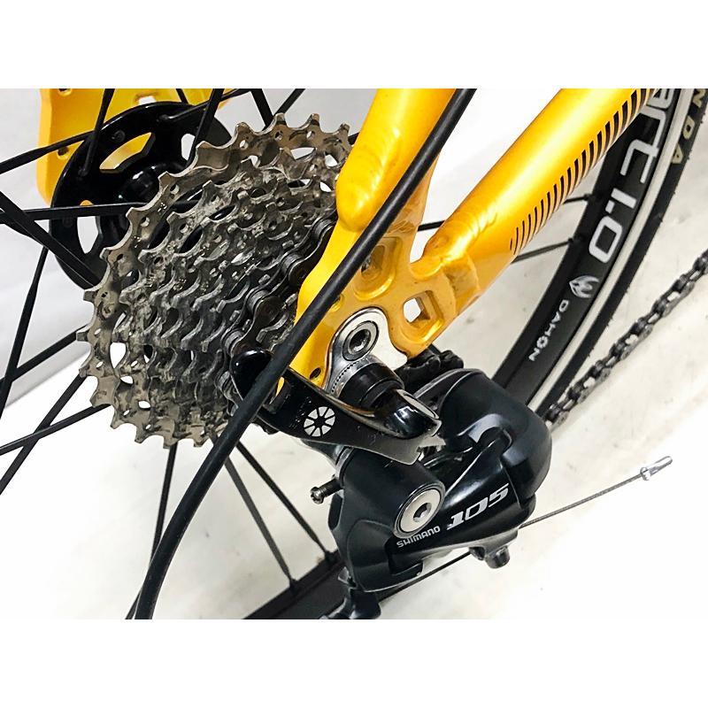 ダホン DAHON ダッシュ DASH X20 2014年 105 フォールディングバイク 折り畳み自転車 Mサイズ マンゴーオレンジ｜cycleparadisestore｜05