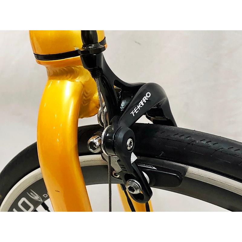 ダホン DAHON ダッシュ DASH X20 2014年 105 フォールディングバイク 折り畳み自転車 Mサイズ マンゴーオレンジ｜cycleparadisestore｜06