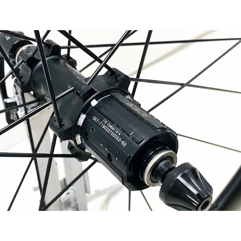 美品 プライム PRIME ブラックエディション BLACK EDITION 50 ホイールセット シマノフリー 11速 リムブレーキ カーボン｜cycleparadisestore｜06