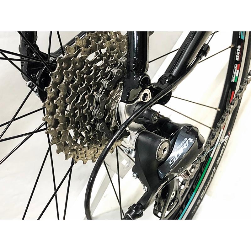 ビアンキ BIANCHI ビア ニローネ 7 VIA VIRONE 7 SORA R3000 2021年 ロードバイク 50サイズ ブラック｜cycleparadisestore｜05