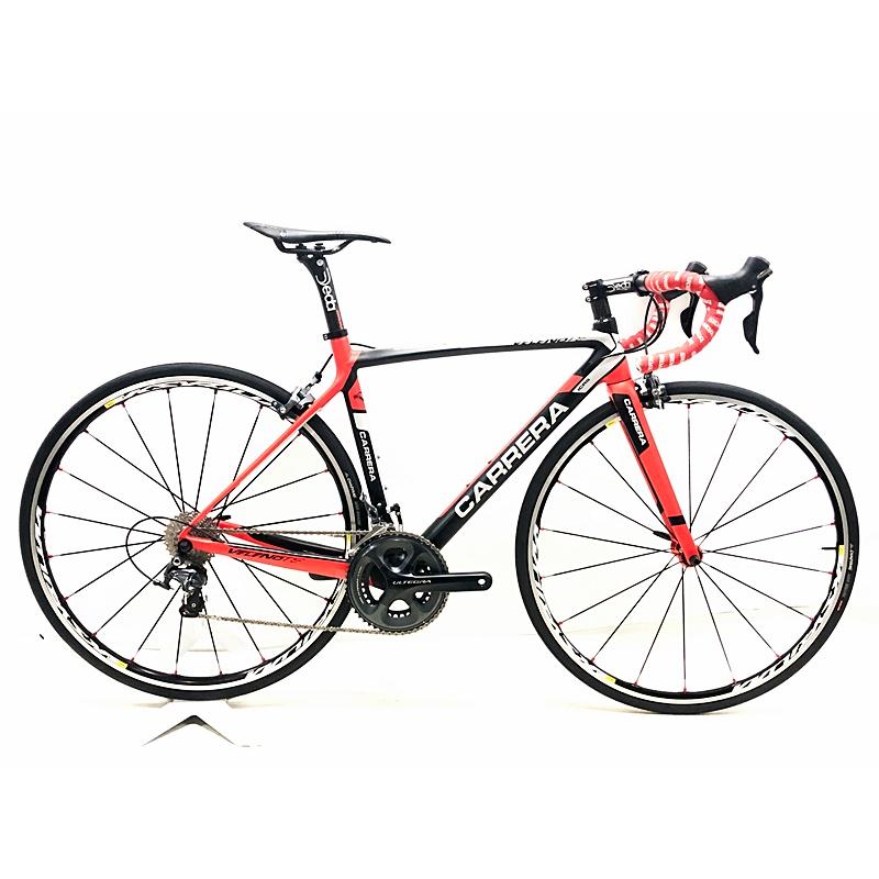美品　CARRERA カレラ　カーボンフレーム　ロードバイク 美品CARRERA カレラカーボンフレームロードバイク
