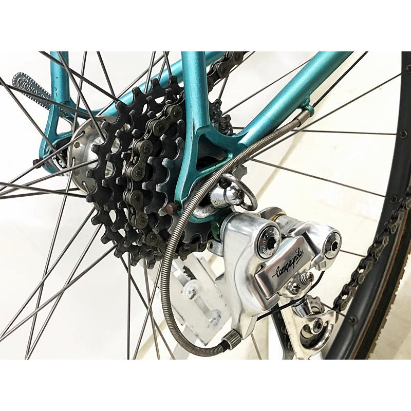 値下げ！希少クロモリロードバイクCANPAGNOLO F MOSER CAMPAGNOLO クロモリ ロードバイク ブルー : サイクル