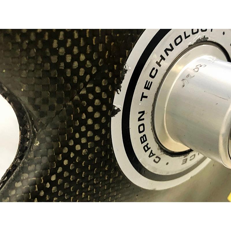 コリマ　カーボン　バトンホイール　前後セット　タイヤ付き　チューブラー　700c CORIMA コリマ カーボン バトンホイール 前後 固定ギア (バッグ
