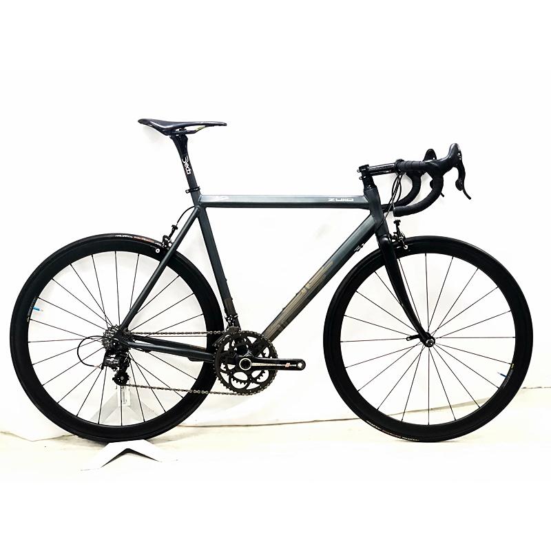 ZULLO オーダーフレーム使用バイク RECORD 21年式53サイズ ズッロ ZULLO アルミ オーダーフレーム RECORD 2021年 ロードバイク 53