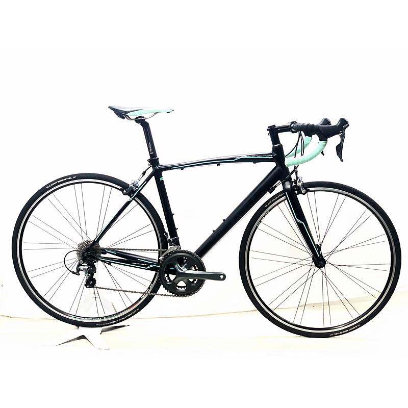 走行1回のみ　付属多数　Bianchi VIANIRONE7 TIAGRA Bianchi VIANIRONE7 Tiagra ブラック/ピンク、 クライム展示中