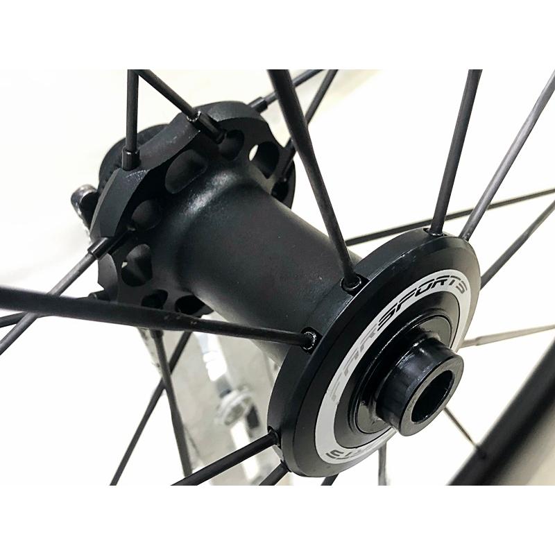 FARSPORTS 完組ホイール　クリンチャー／チューブレス　ディスクブレーキ ディスクブレーキの50mm高フックレスリムのホイールを組んだ話