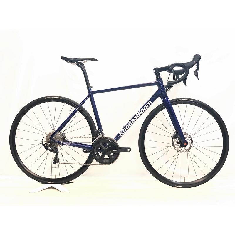 コーダーブルーム KHODAA BLOOM ストラウス STRAUSS DISC SHIMANO 105 R7020 油圧ディスク 2023 ロードバイク 500サイズ ネイビー