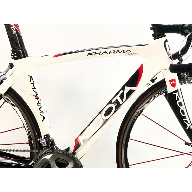 KUOTA KHARMA ロードバイク ホワイト/ブラック/レッド ジャンク クオータ KUOTA カルマ レース KHARMA RACE ULTEGRA