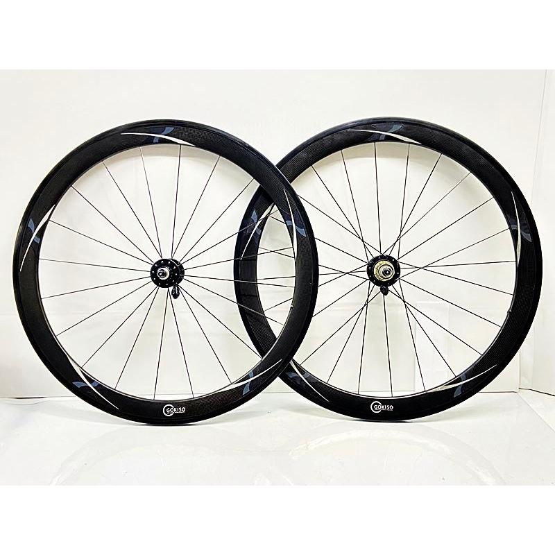 ゴキソ GOKISO クライマーハブ ホイール カーボン ゴキソ GOKISO クライマーハブ 50mmハイト - ホイールセット シマノ