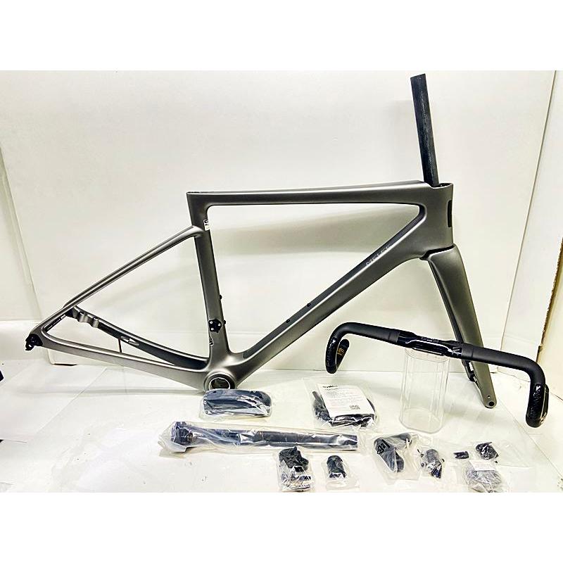 最終価格　中華カーボンフレームセット　一体型バーステム 52サイズ 未使用品 エンヴィ ENVE メレ MELEE ロード フレームセット 2024年 52