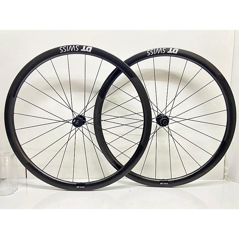 超美品 DT SWISS PRC 1400 SPLINE DB 35/Mon Chasseral HUB ホイール