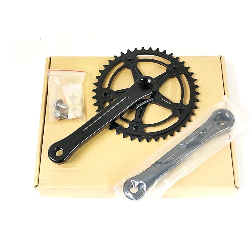 BLUE LUGブルーラグ RMC トラッククランクセット BLUE LUG* RMC track crank set (all silver) - BLUE LUG GLOBAL