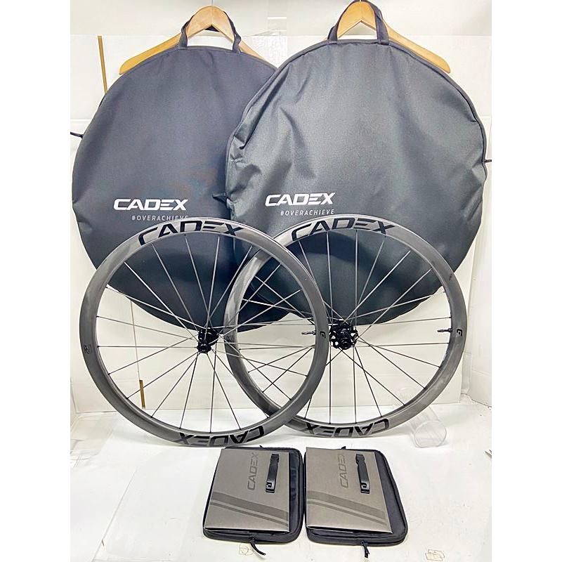 未走行品 カデックス CADEX AR 35 DISC ホイールセット シマノフリー