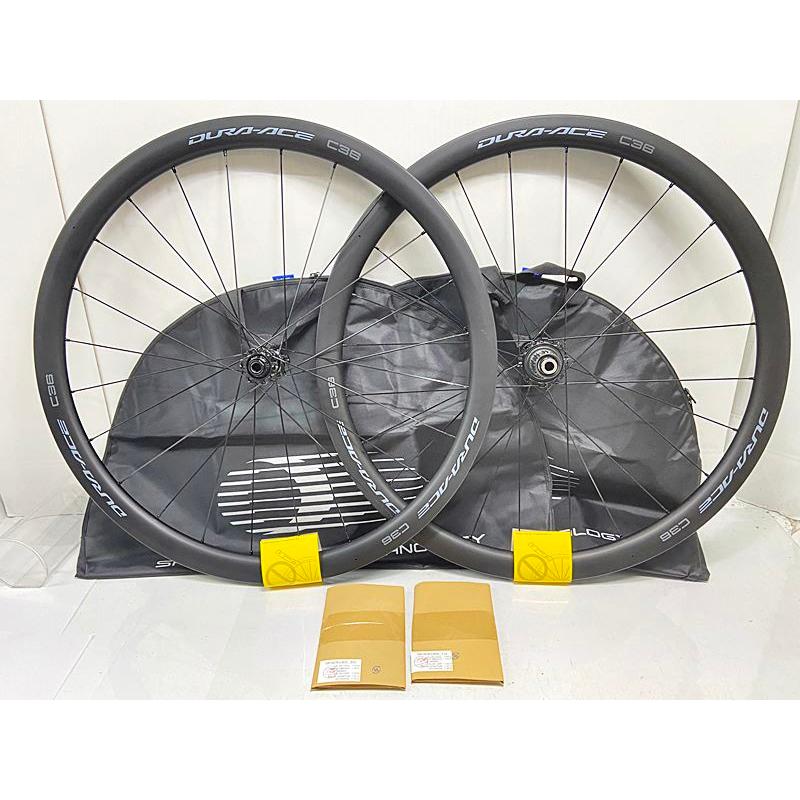 未走行品 シマノ デュラエース DURA-ACE WH-R9270 C36 ホイールセット