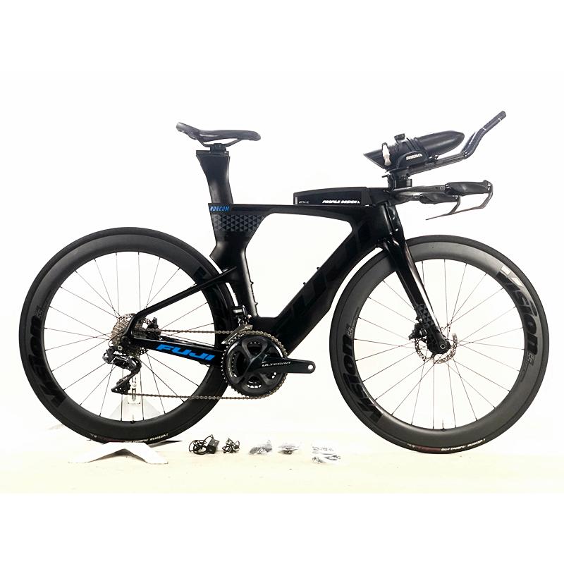 ○フジ FUJI NORCOM STRAIGHT 2.1 ULTEGRA 電動Di2 油圧DISC 2021年 TT