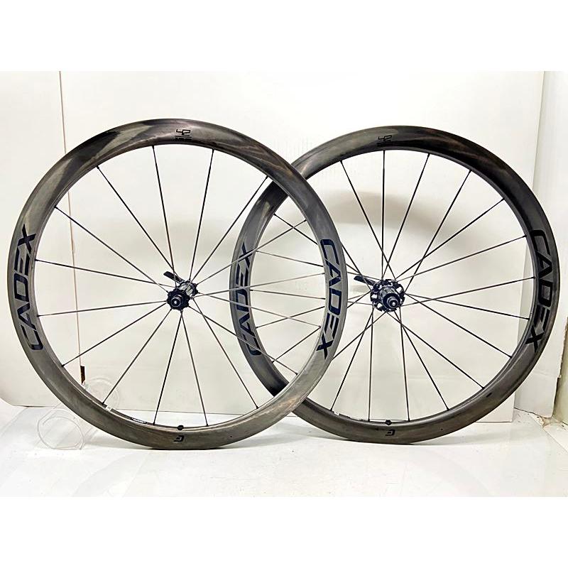 CADEX 42 Tubeless リムブレーキ シマノフリー カデックス CADEX 42 RIM ホイールセット シマノフリー 11速 リム